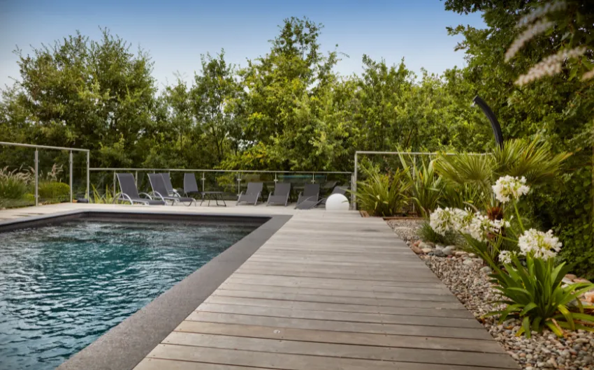 Jardin "Le Temps Suspendu"