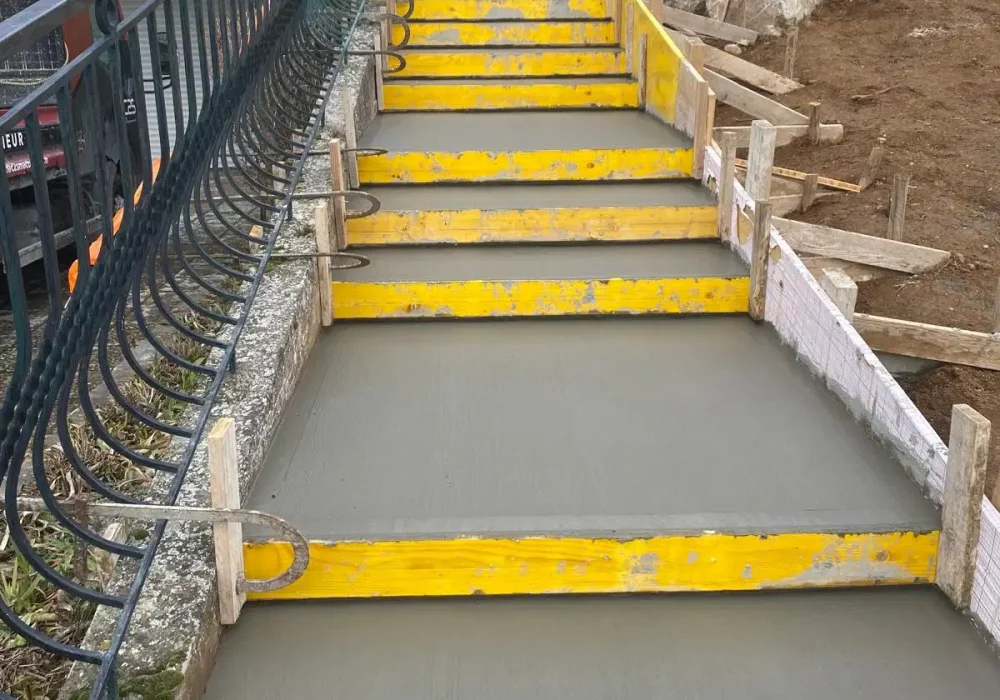 Coulage d'un escalier